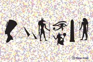 Ancient Egypt free dxf files preview