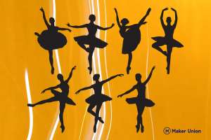 Ballet dxf files preview