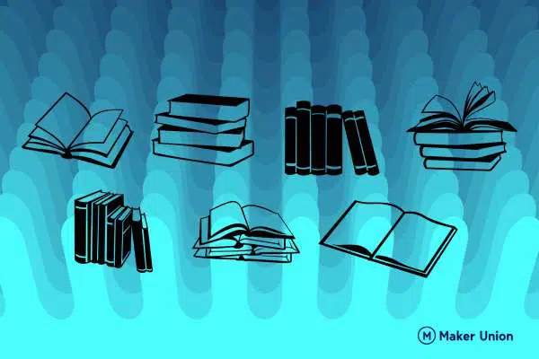 Books and Reading free dxf files preview