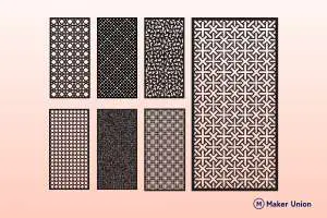 Decorative screens   free dxf files dxf files preview