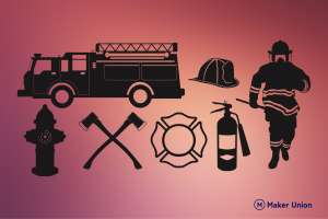 Fire service dxf files preview