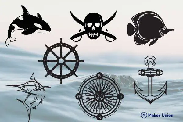 Nautical discovery dxf files preview
