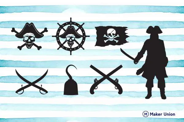 Pirates dxf files preview